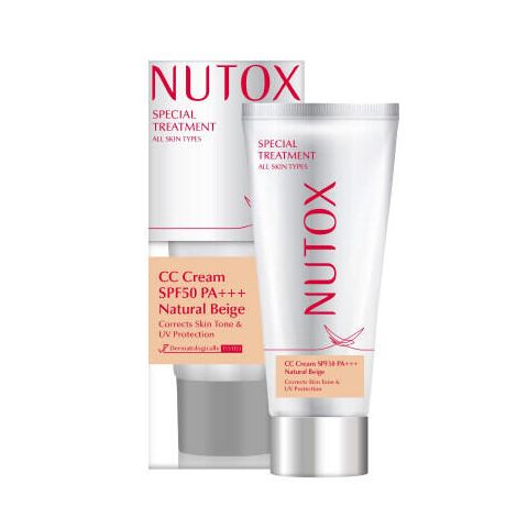 Nutox CC Cream SPF50 PA+++ 30ml - Natural Beige